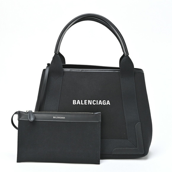 Balenciaga Blue Cabas S Tote Bag Blue Denim - Picture 1 of 10